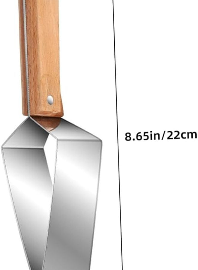 Stainless Steel Watermelon Slicer Knife Efficient Kitchen Gadget for Fresh Melon Fruit Cutting - Image 2
